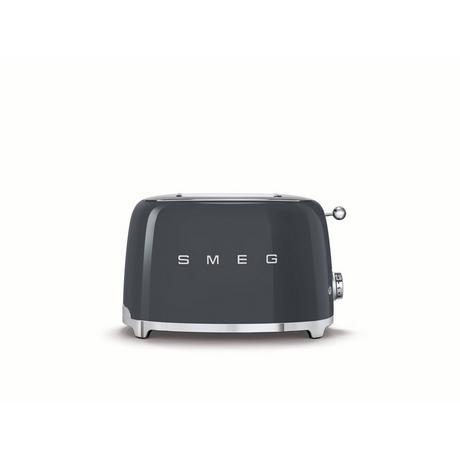 50's Retro TSF01GRUK 2 Slice Toaster - Slate Grey - Simply Electricals